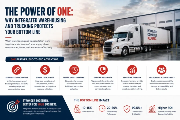 The Power of One: Why Integrated Warehousing and Trucking Protects Your Bottom Line